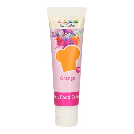 Colorante alimenticio naranja 30gr