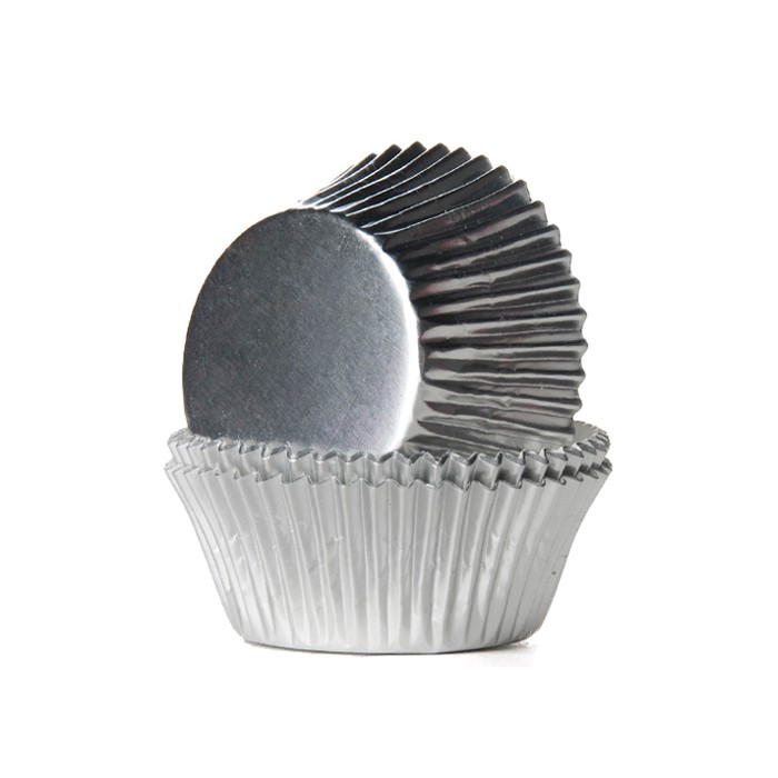 Cápsulas cupcakes plata