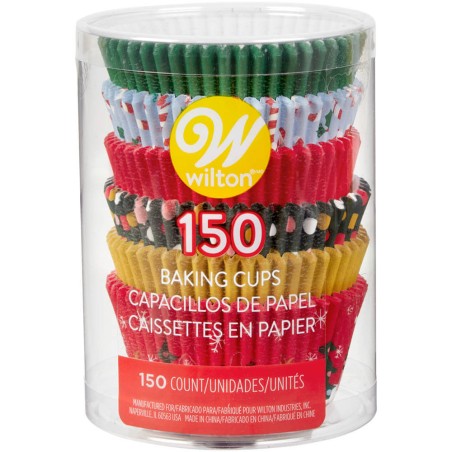 CAPSULAS DE MAGDALENAS NAVIDAD