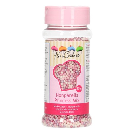 Mini perlas de azúcar mix princesa 80gr