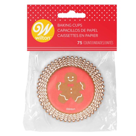 CÁPSULAS DE PAPEL NAVIDAD MUÑECO 75UND