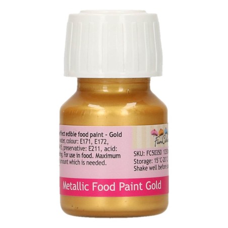 COLORANTE METÁLICO ORO 30ML