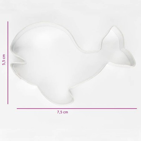 CORTADOR BALLENA 7.5CM 