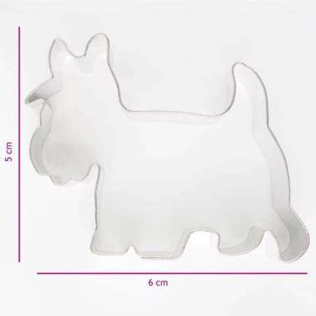 CORTADOR GALLETAS TERRIER 6CM