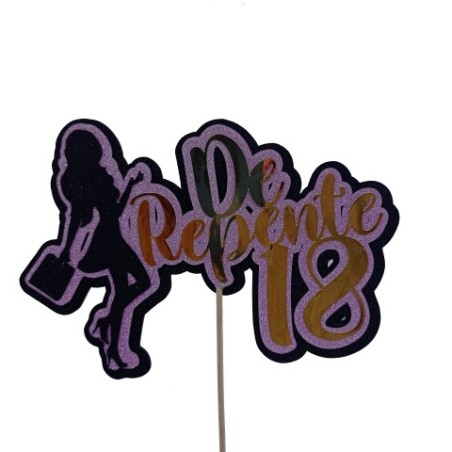 TOPPER DE REPENTE 18. 3 CAPAS