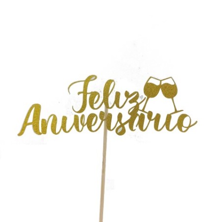 TOPPER FELIZ ANIVERSARIO 1 CAPA
