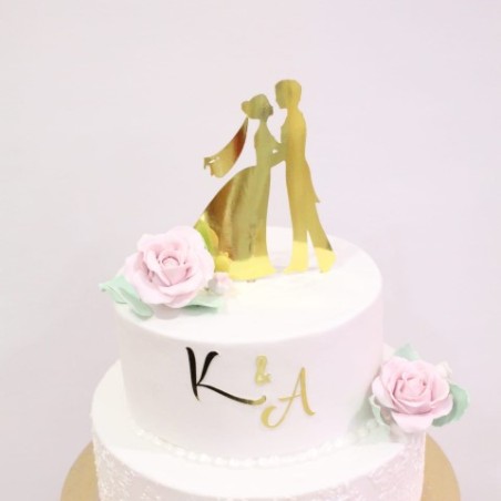 TOPPER SILUETA NOVIOS