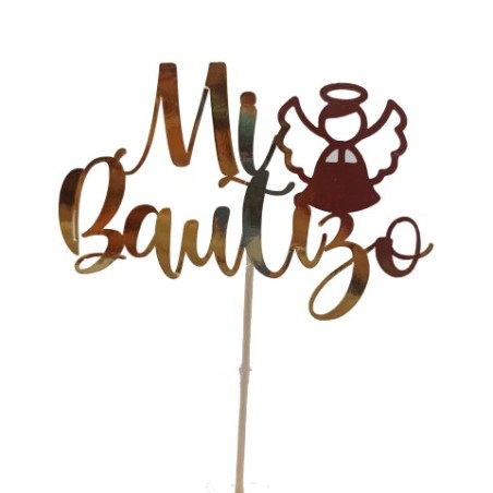 TOPPER MI BAUTIZO 1 CAPA