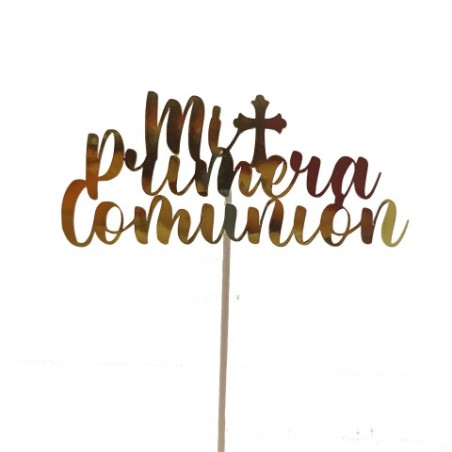 TOPPER MI 1ª COMUNION CRUZ 1 CAPA