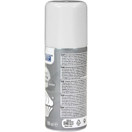 Spray Plata comestible 100mll