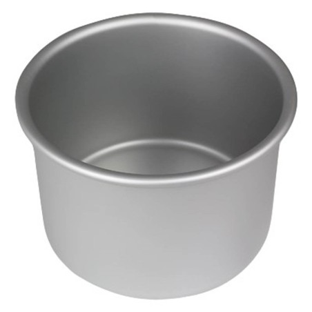 MOLDE TARTA REDONDO 10X10CM ALUMINIOO ANONIZADO