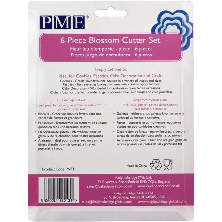 SET 6 CORTADORES FLORES