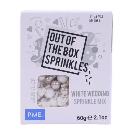 Sprinkles boda blanca 60gr