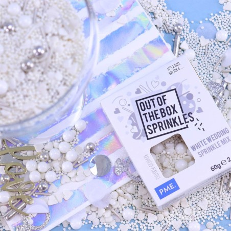 Sprinkles boda blanca 60gr