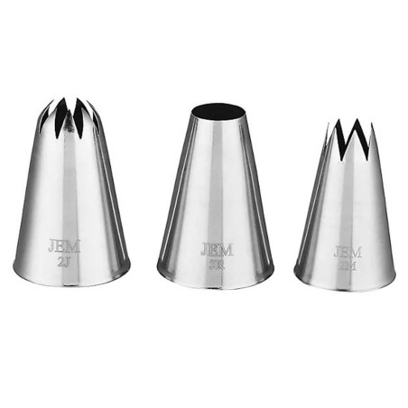Boquillas pasteleras 2M 2J 3R