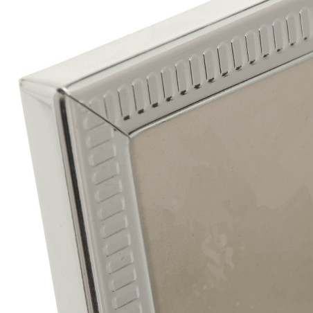 MARCO DE FOTOS 15X20CM PLATEADO LINEAS