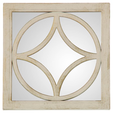 ESPEJO DECORATIVO BLANCO RESINA