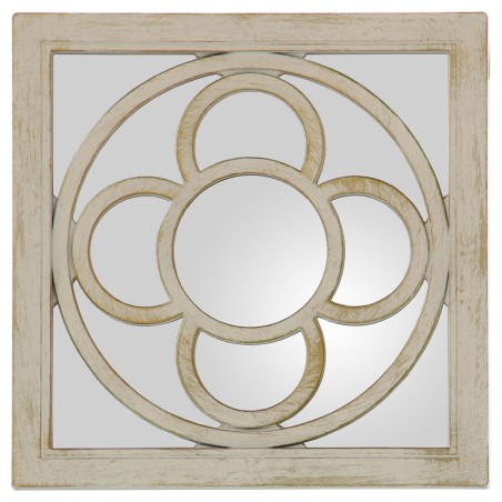 ESPEJO DECORATIVO BLANCO RESINA