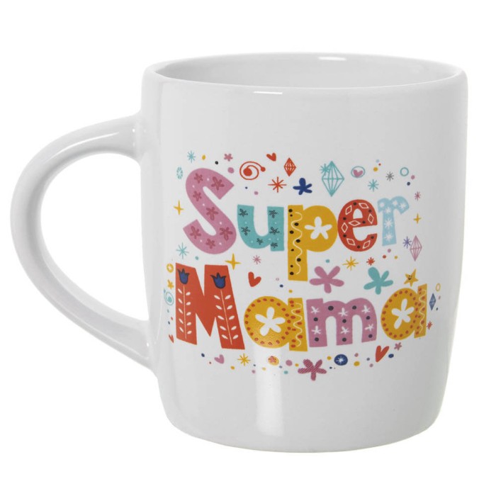TAZA SUPER MAMÁ - CERAMICA