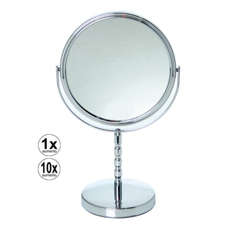 ESPEJO AUMENTO X10 BAÑO CROMADO