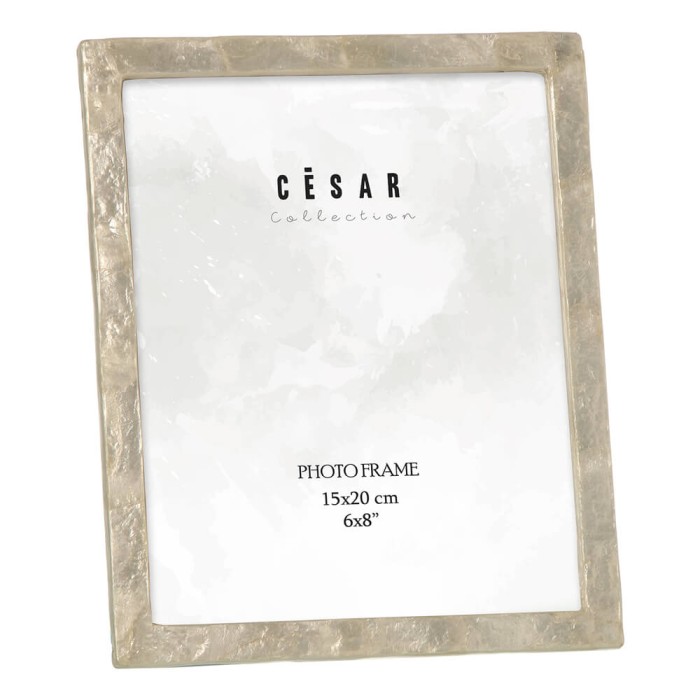 MARCO DE FOTOS NACAR 15X20CM NATURAL