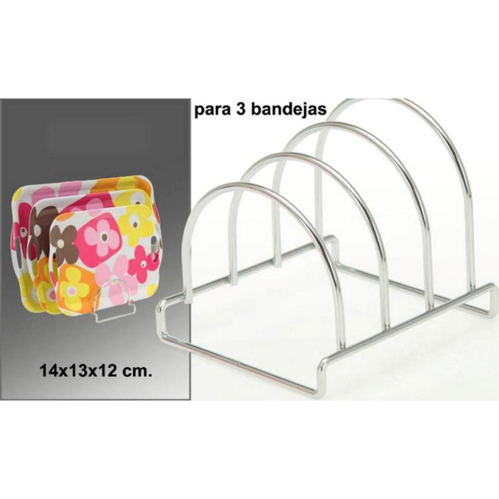 PORTABANDEJAS 3 DEPARTAMENTOS