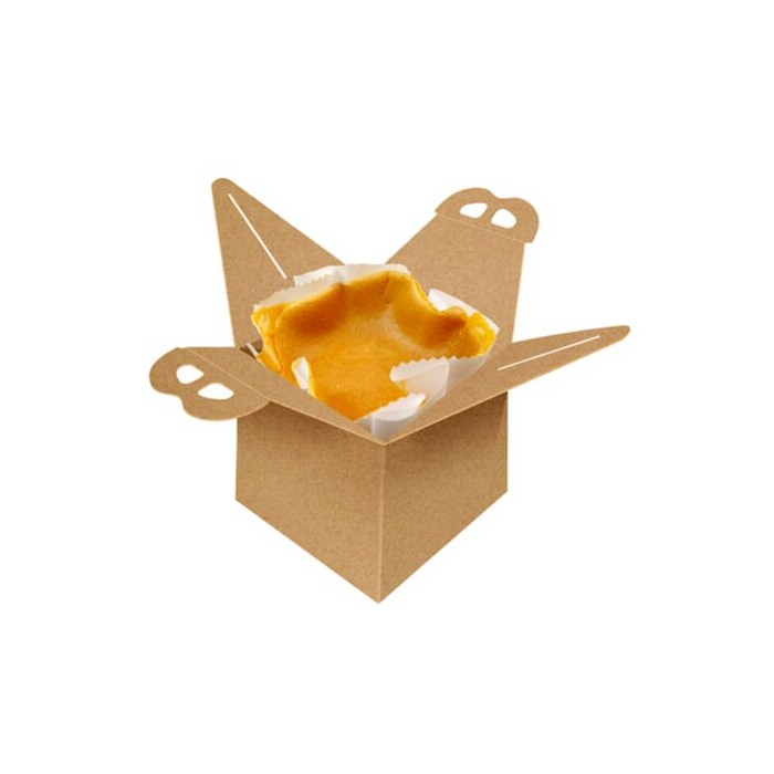 CAJA PANETTONE KRAFT 21.6CM