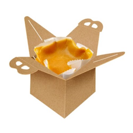 CAJA PANETTONE KRAFT 21.6CM