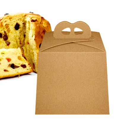 CAJA PANETTONE KRAFT 21.6CM