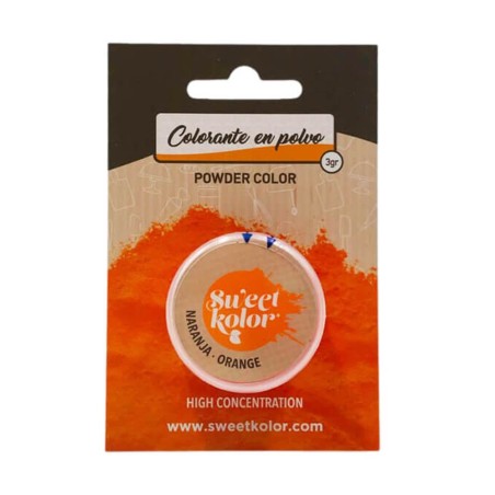 COLORANTE ALIMENTARIO EN POLVO - NARANJA 3GR