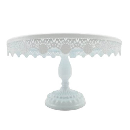STAND PARA TARTAS 30X17CM BLANCO