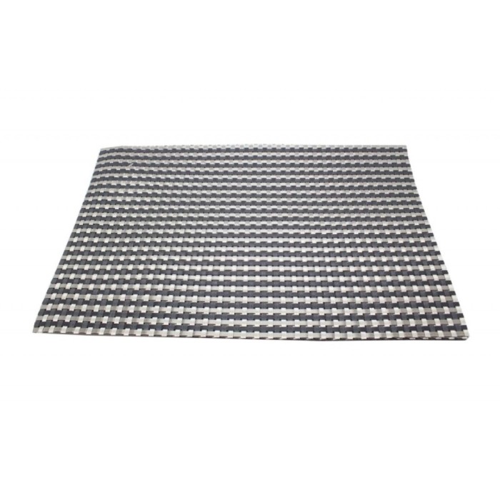 MANTEL INDIVIDUAL - BLANCO NEGRO 45X30CM