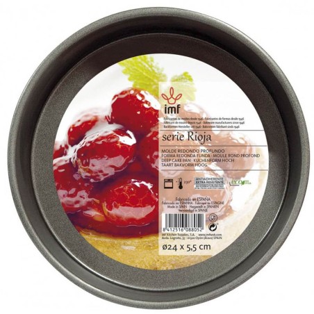 MOLDE PARA TARTA ANTIADHERENTE 16.5X5.5CM