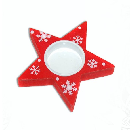 POSAVELAS ESTRELLA ROJO 