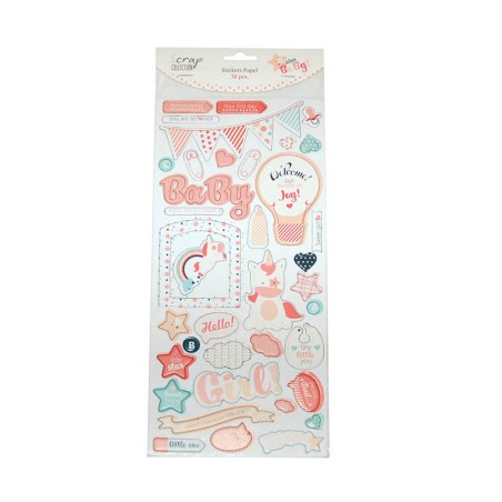 STICKERS BABY GIRL 
