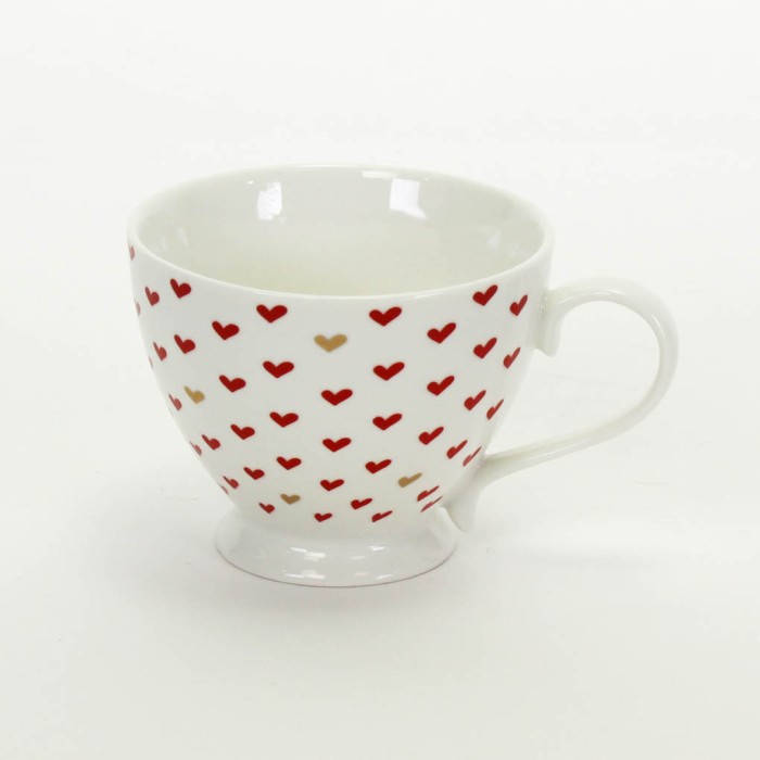 TAZA CORAZONES 350ML 