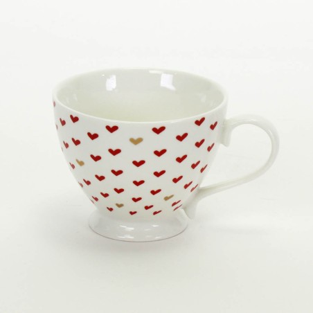 TAZA CORAZONES 350ML 