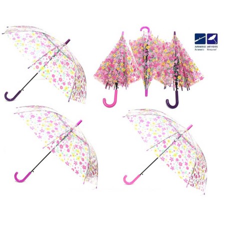 PARAGUAS FLORES INFANTIL 