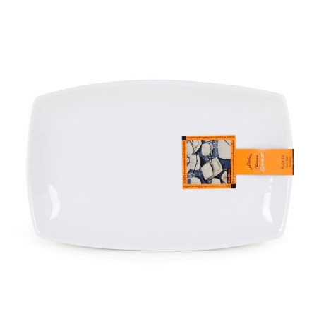 FUENTE 34X22CM BLANCA 