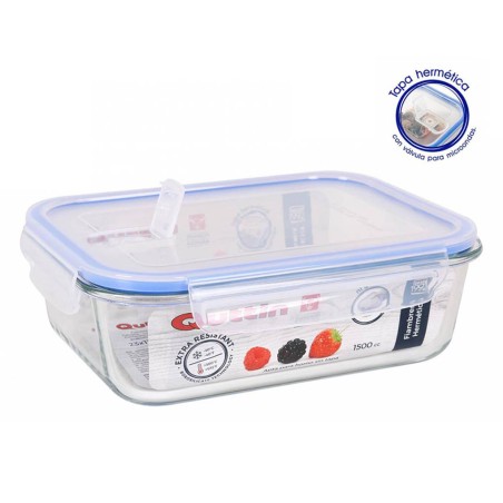 TÁPER HERMÉTICO RECTANGULAR 1500CC