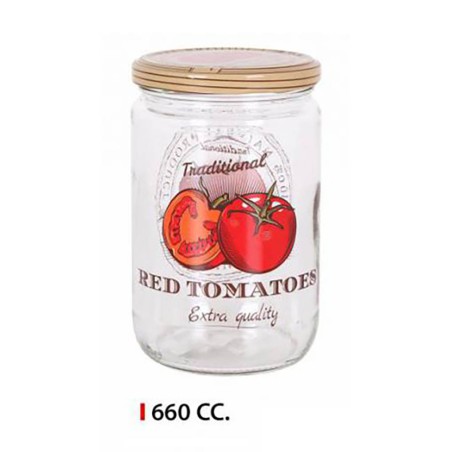 BOTE DE CRISTAL 660CC TOAMTO