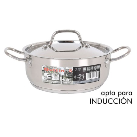 CACEROLA ACERO 20CM 2.5L QUTTIN