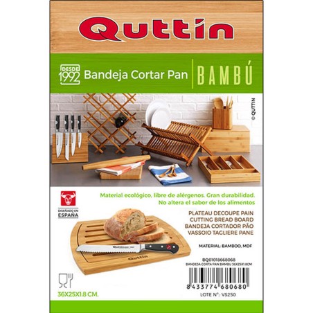 TABLA CORTE PAN 36X25CM 
