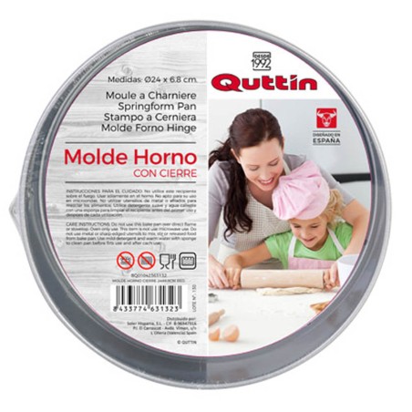 MOLDE DESMONTABLE 24CM QUTTIN