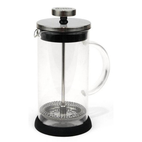CAFETERA EMBOLO 600ML CRISTAL