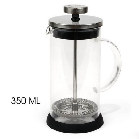 CAFETERA EMBOLO 350ML CRISTAL
