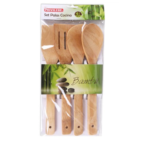 UTENSILIOS COCINA BAMBÚ 4UND