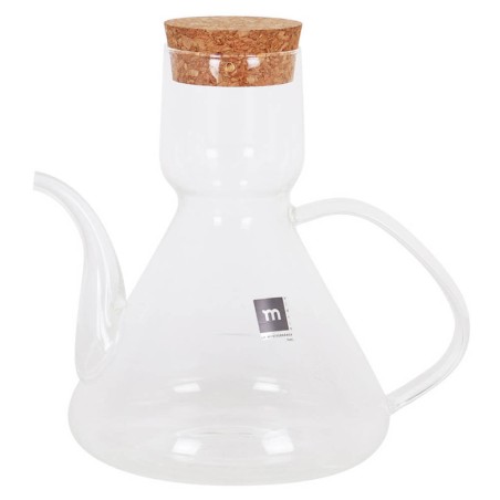 ACEITERA DE CRISTAL 500ML TAPON