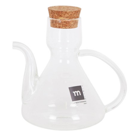 ACEITERA DE CRISTAL 275ML TAPON