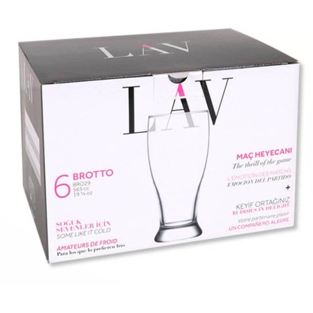 VASO DE CERVEZA 565CC BROTTO 6UND